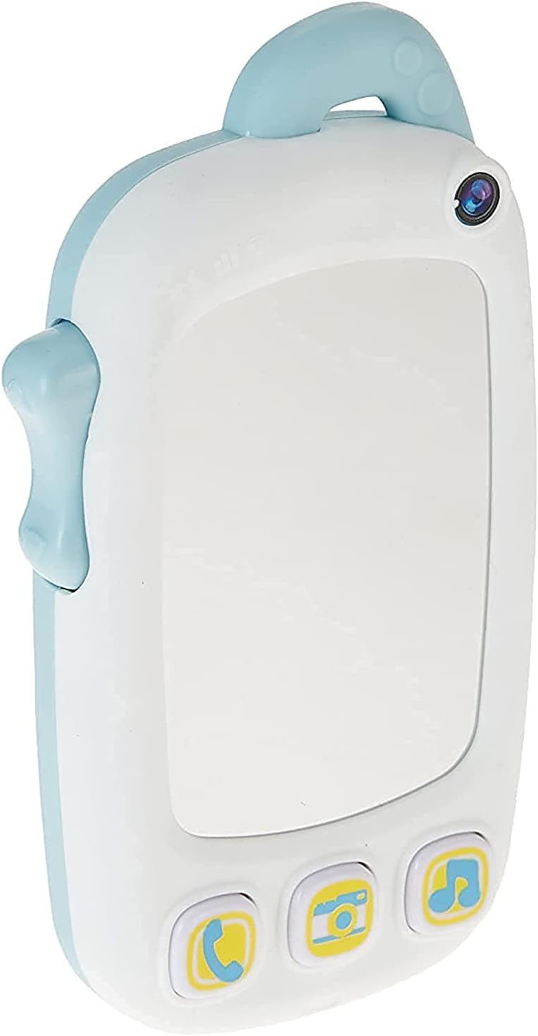 Winfun My First Baby Selfie Phone | Interactive Toy with Camera Sounds, Music, Light-Up Buttons & Learning Play | Light-Up Mirror Toy with Camera Effects, Sounds & Tunes | For Toddler Ages 9 Months+ - Image 1